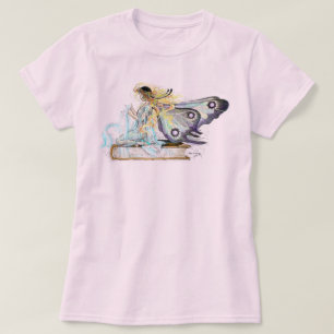 T-shirt Livre Fairy Vintage Art