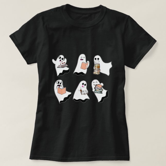 T-shirt livre fantôme (Design devant)