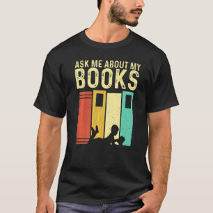 T-shirt Livre Hommes Lecteurs Lecteurs Bibliothécaire 1