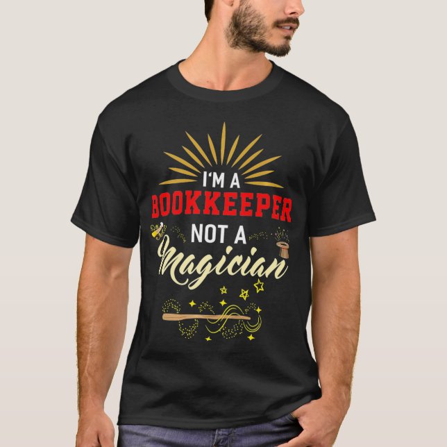 T-shirt LIVRE KEEPER Pas un Magicien Premium (Devant)