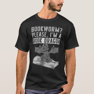 T-shirt Livre Lecture Bookworm Imaginaire Créature Livre D