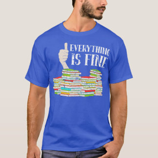T-shirt Livre Lover Tout est un lecteur de lecture