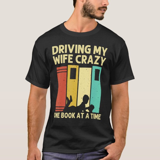 T-shirt Livre Men Papa Lecture Lecteurs Librairie (Devant)