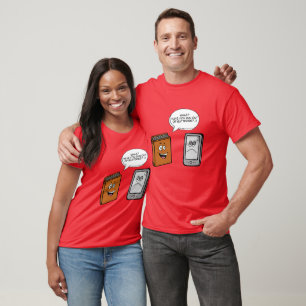 T-shirt Livre ou livre électronique