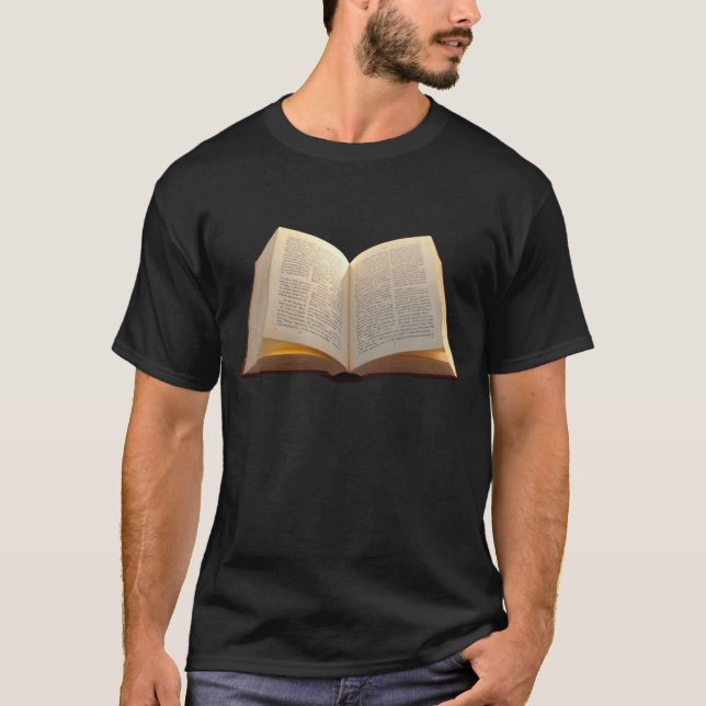 T-shirt Livre ouvert (Devant)