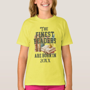 T-shirt Livre personnalisé amusant Amant Anniversaire Anni