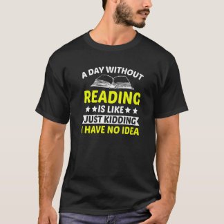 T-shirt Livre Ver de livre Lire Professeur Lecture