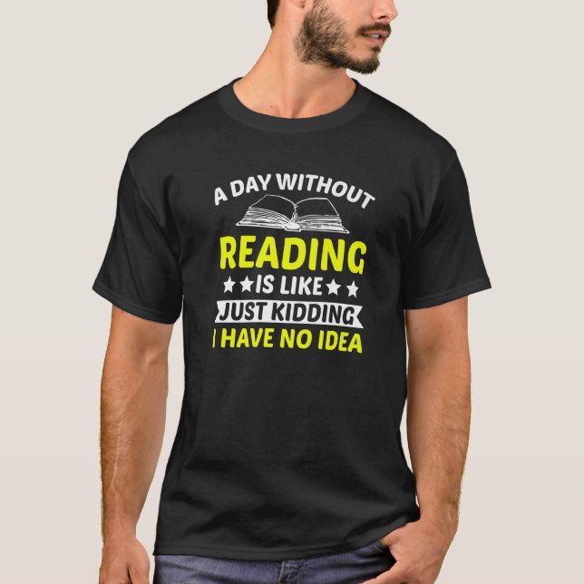 T-shirt Livre Ver de livre Lire Professeur Lecture (Devant)