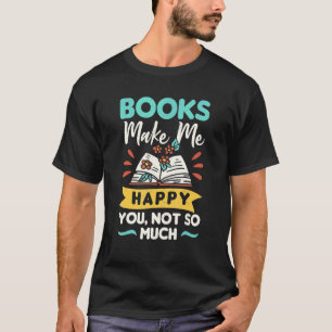 T-shirt Livre Vêtements pour bibliophiles lisant la biblio