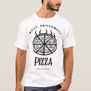 T-shirt Livrer de la nourriture épicerie Livreur de pizza