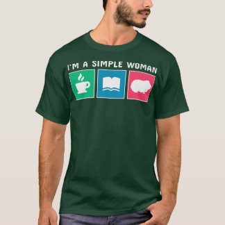 T-shirt Livres À Café Et Animaux De Compagnie