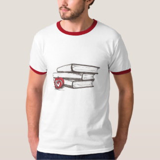 T-shirt Livres + Apple | personnalisable