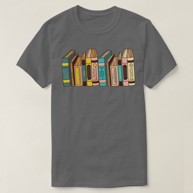 T-shirt Livres BCBA Analyst Comportement (Design devant)