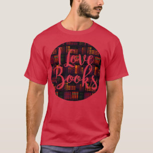 T-shirt Livres - Bibliothèque - Livres - Ver - Lecture - B