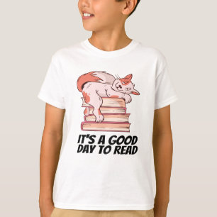 T-shirt Livres - C'est un bon jour pour lire
