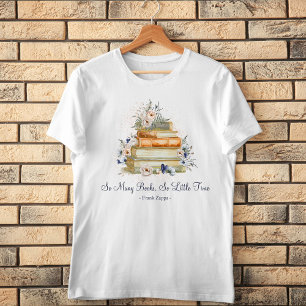 T-shirt Livres de citations personnalisés Vintage Beige Ro