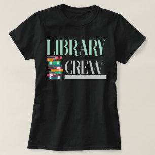 T-shirt Livres d'équipe de bibliothèque Lecture amusante L