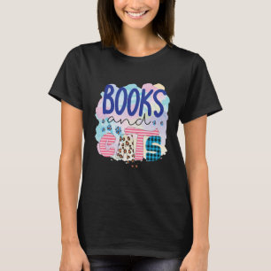 T-shirt Livres Et Chats Réserver Propriétaire De Chat