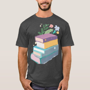 T-shirt Livres et fleurs