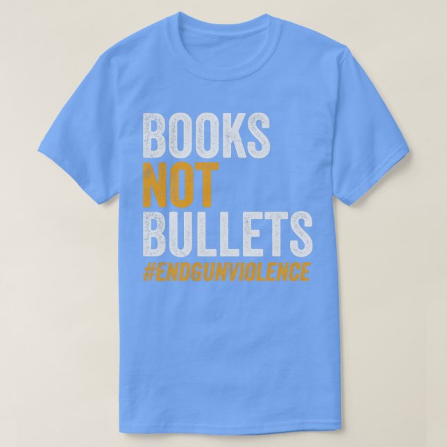 T-shirt Livres et non balles (Design devant)