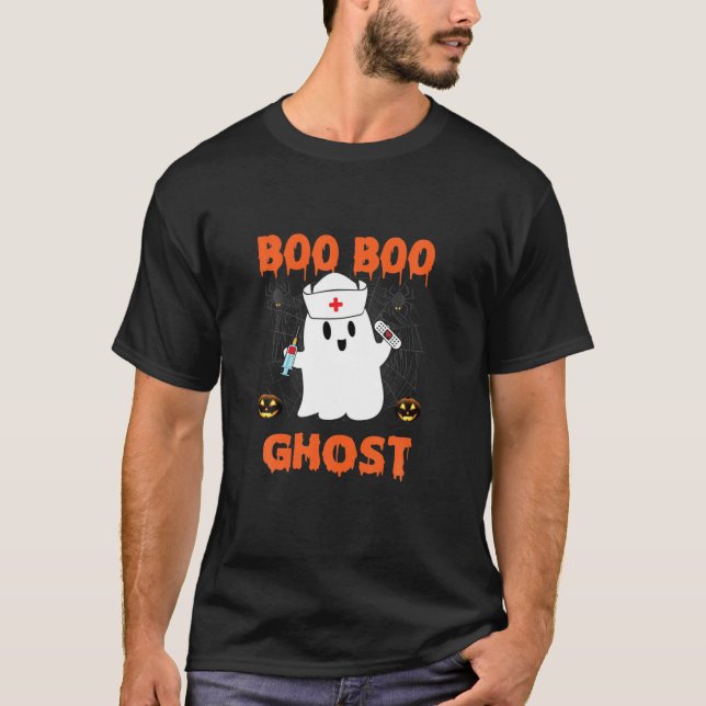 T-shirt Livres Ghost Funny Citrouille Halloween (Devant)