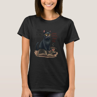 T-shirt Livres interdits Café Chat
