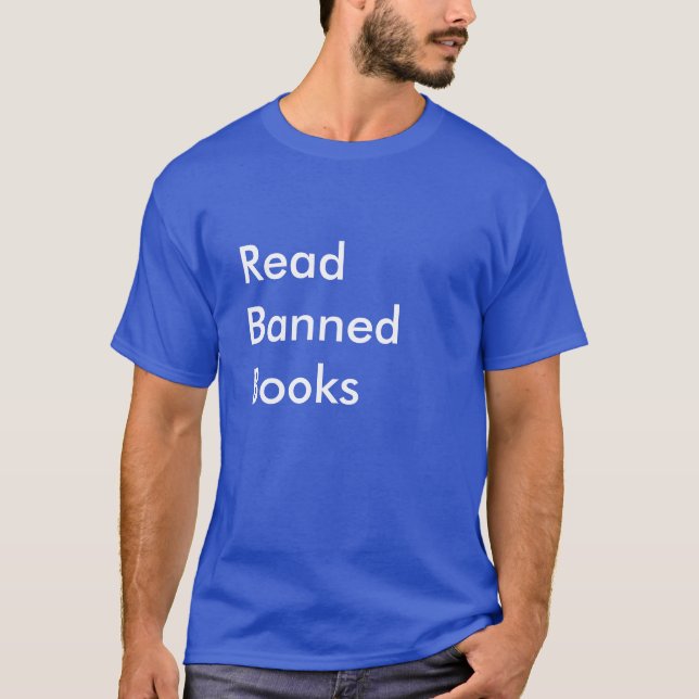 T-shirt Livres interdits lus (Devant)
