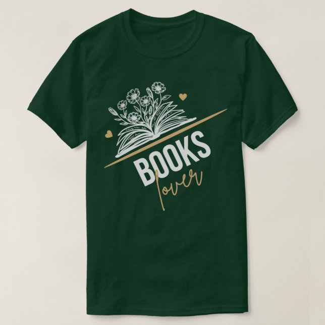 T-shirt Livres Lover 1 (Design devant)