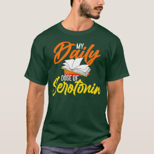 T-shirt Livres Ma Dose Quotidienne De Serotonine