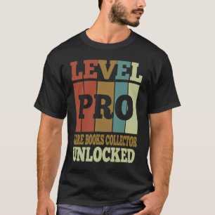 T-shirt Livres rares Collecteur Pro Déverrouillé Style Vin