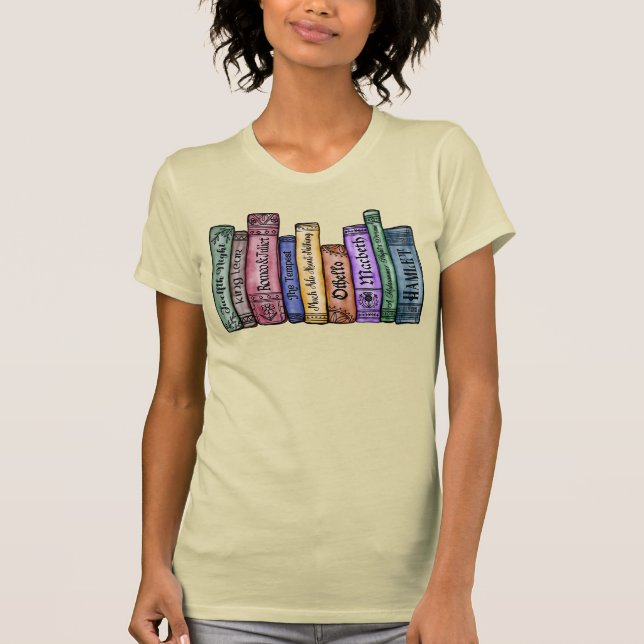 T-shirt Livres Shakespeare No.1 (Devant)