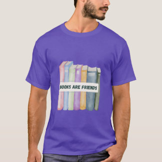 T-shirt livres sont amis livres amoureux livre rétro
