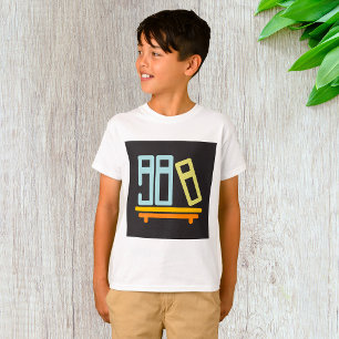 T-shirt Livres Sur Une Étagère Garçons