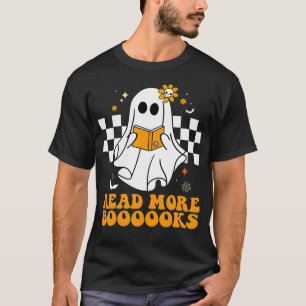T-shirt Livres vintages Ghost Read More Livres Fun Teacher