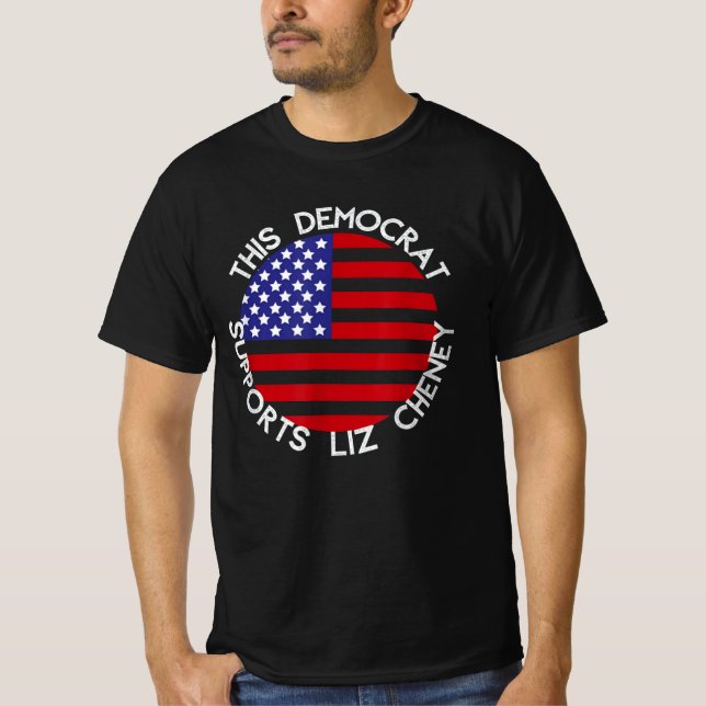 T-shirt Liz cheney (Devant)