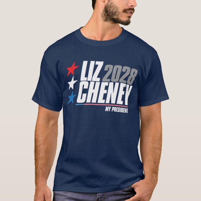 T-shirt Liz Cheney 2028 (Devant)