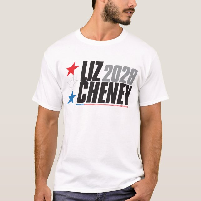 T-shirt Liz Cheney 2028 (Devant)