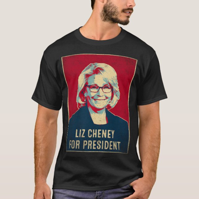 T-shirt Liz Cheney présidente 2024 (Devant)