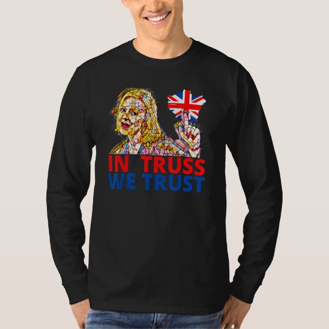 T-shirt Liz Truss  Richi Sunak British Wealthy Tory member (Devant)