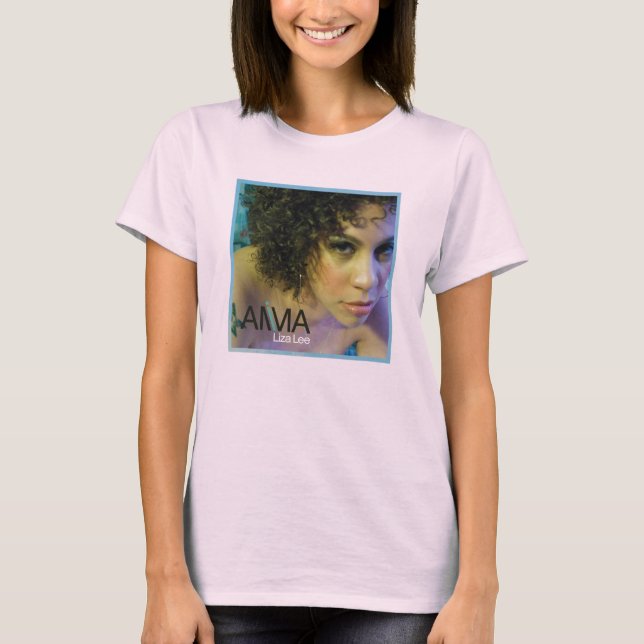 T-shirt Liza Lee - Couverture CD Anima (Devant)