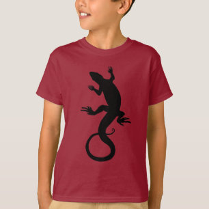 T-shirt Lizard Art Shirts Lizard Shirt Kid's Lizard Long M
