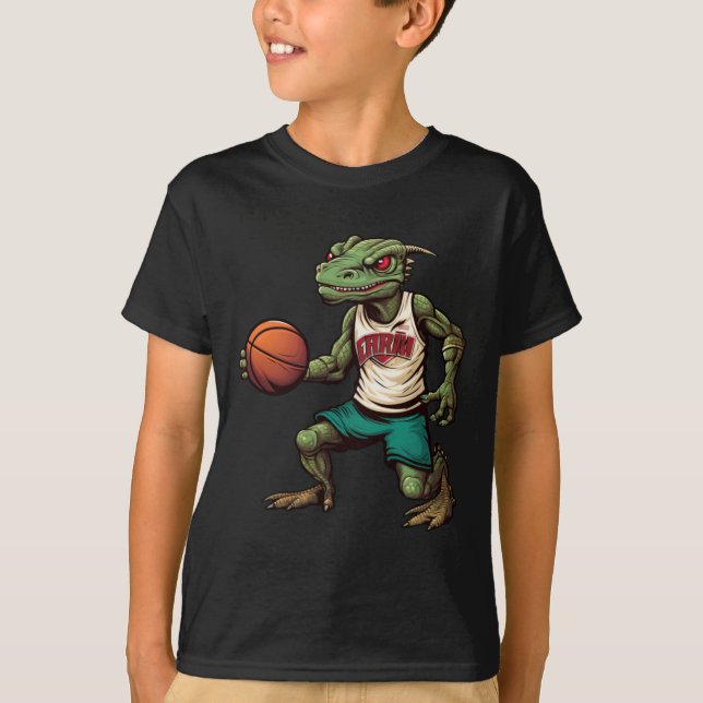 T-shirt Lizard Basket (Devant)