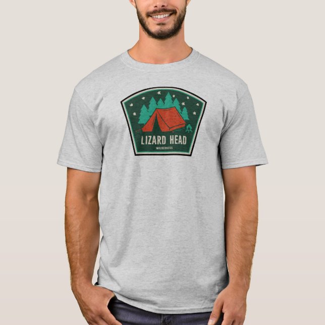 T-shirt Lizard Head Wilderness Colorado Camping (Devant)