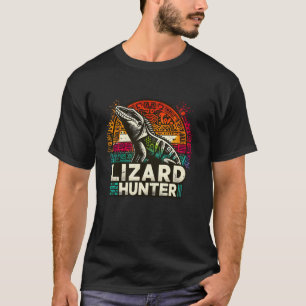 T-shirt Lizard Hunter Tribal Adventure Reptile Anole Lover