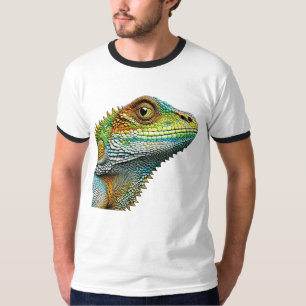 T-shirt Lizard Iguana réaliste