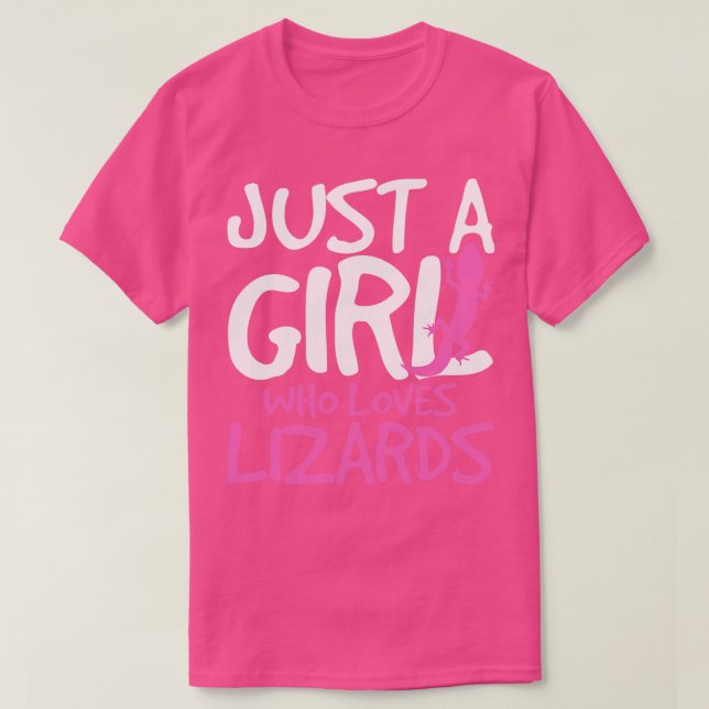 T-shirt Lizard Lizard Lover Reptile (Design devant)