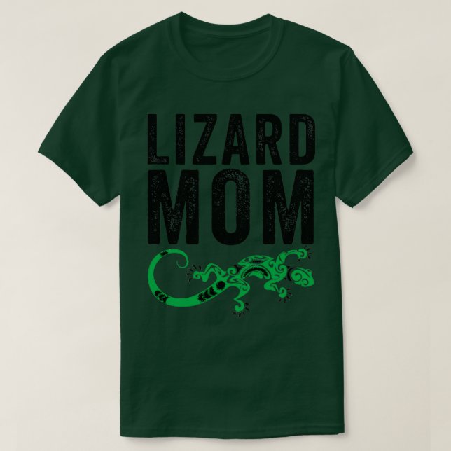 T-shirt Lizard Maman Drôle Gecko Reptile Lover Mère 2 (Design devant)