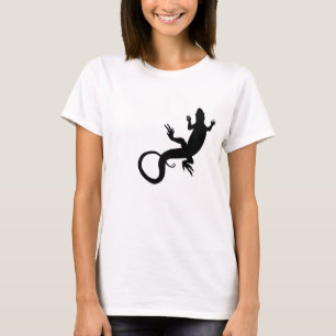 T-shirt Lizard pour femmes Lizard Bio Shirt Art