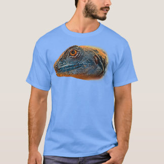 T-shirt Lizard Reptile Digital Painting Scales Triblend