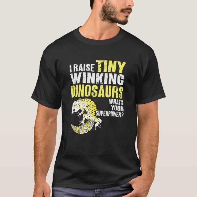 T-shirt Lizard Reptile Herpétologiste Leopard Gecko (Devant)